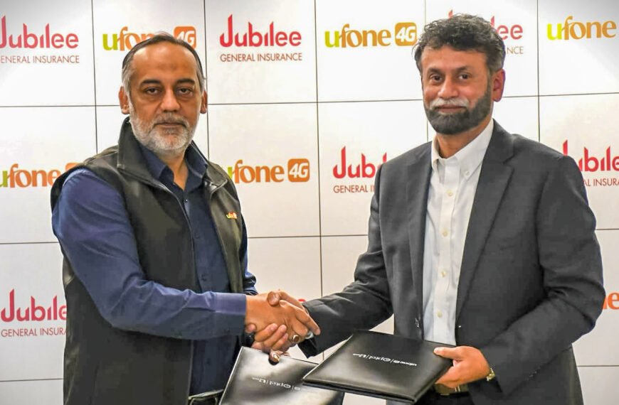 Ufone 4G Partnership with Jubilee Insurance